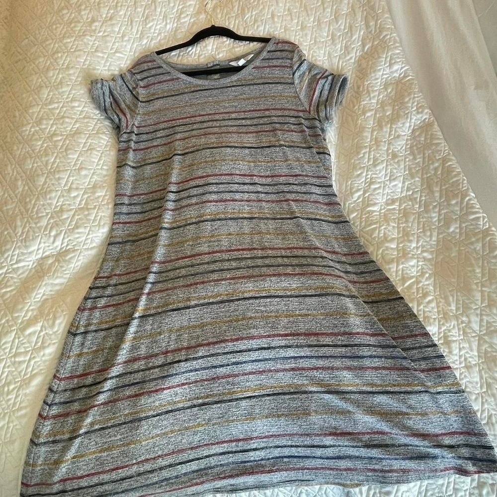 Market and Spruce T-Shirt Midi Dress-Size 1X
